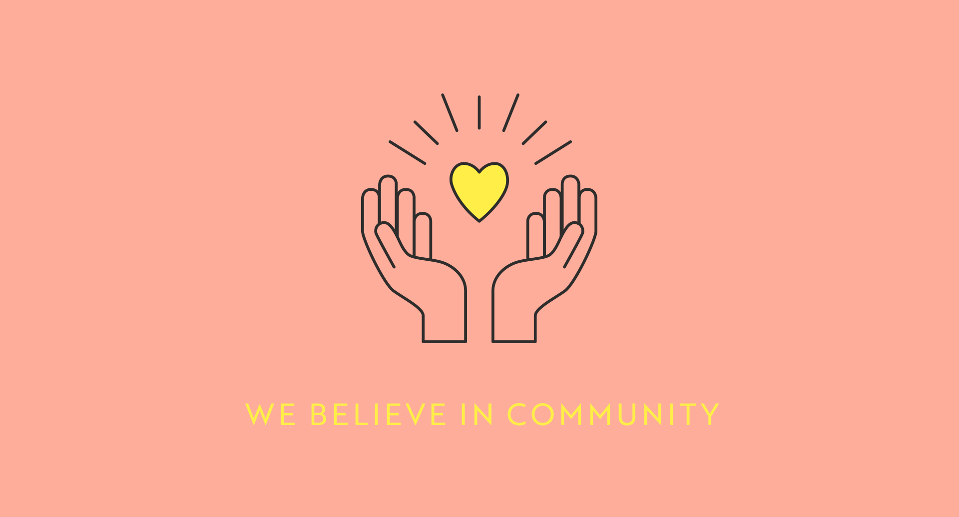 Community means everything ABOUT GIVEN